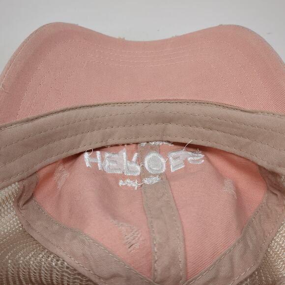 Not All Heroes Wear Capes Snapback Trucker Hat Pink One Size David And Young - Picture 8 of 9